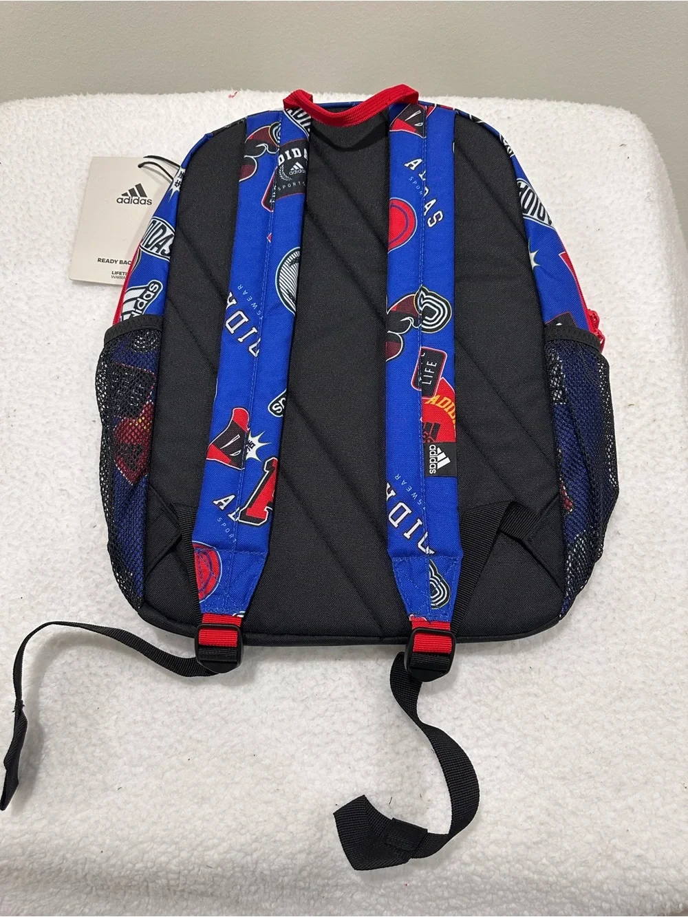 Adidas Blue Backpack